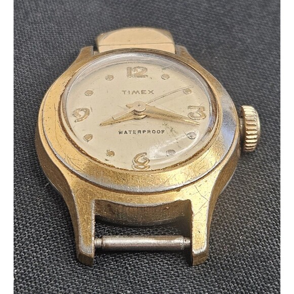 Vintage Timex US Time Corporation Waterproof Wrist Watch 1950's As Is - Picture 5 of 6